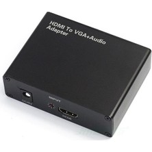Alfais 5041 Hdmi To Vga + R/L Çevirici Dönüştürücü Adaptör