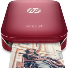 HP Sprocket Kırmızı Fotoğraf Yazıcı Z3Z93A