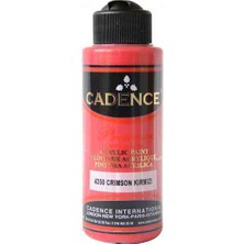 Cadence Crimson Kırmızı Akrilik Boya 120 ml