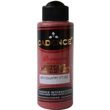 Cadence Country Kırmızı Akrilik Boya 120 ml