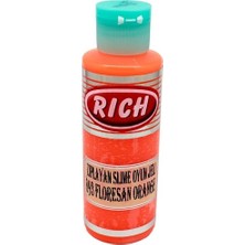 Rich Floresan Turuncu Slime Oyun Jeli 130 ml