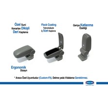 OMSA Hyundai Accent Era Gri Kol Dayama - Kolçak 2005-2011 Arası