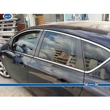 Omsa Opel Astra J HB Krom Cam Çerçevesi 12 Parça P.Çelik 2010-2014