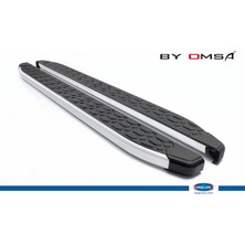 OMSA VW Touareg Blackline Yan Basamak Alüminyum 2003-2018 Arası