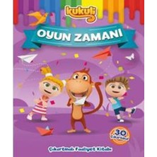 Kukuli Oyun Zamanı  Çıkartmalı Boyama Kitabı