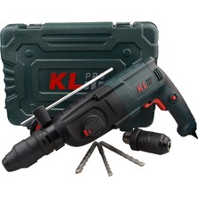 KL Pro  KLPM2603 850Watt 3,2J Profesyonel SDS-Plus Çift Mandren Kırıcı/Delici