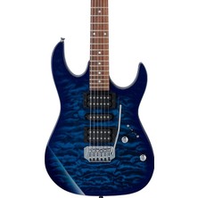 Ibanez Grx70Qa-Tbb Transparent Blue Burst Elektro Gitar