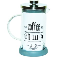 Yitian French Press Bitki Çayı Demliği Gri 600 ml