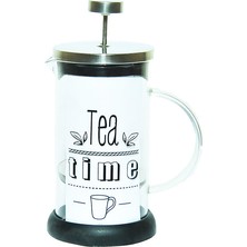 Yitian French Press Bitki Çayı Demliği Siyah 600 ml