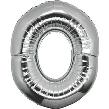 Elite Time Folyo Balon Harf O 40 İnc Gümüş P1-300 - Ar1589G-O