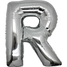 Elite Time Folyo Balon Harf R 40 İnc Gümüş P1-300 - Ar1589G-R