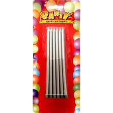 Elite Time Mum Yaldızlı Uzun 18 Cm Gümüş P12-144 - Ar1660G