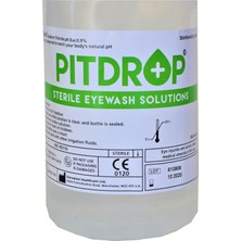 Pit Drop PD - 001 Steril Göz Solüsyonu / Göz Yıkama Duşu 500 ml