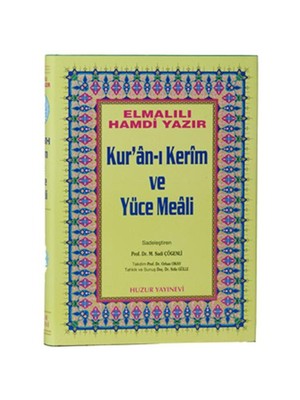 Rahle Boy Kur’an-ı Kerim ve Yüce Meali