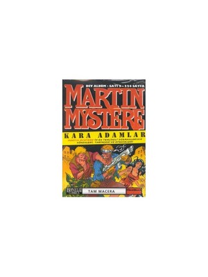 Martin Mystere Kara Adamlar-Alfredo Castelli