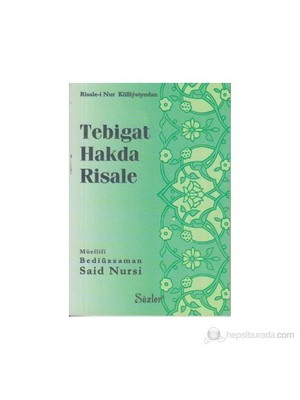 Tebigat Hakda Risale (Cep Boy)