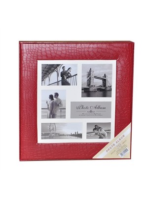 20 Sayfa Deri  Yapıştırma Fotoğraf Albümü