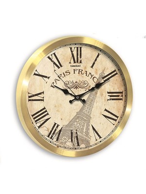 Time Gold Duvar Saati