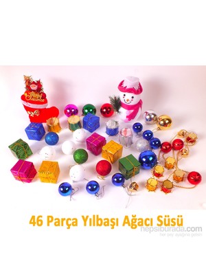 Act Yılbaşı Ağacı Süsü - 46 Parça