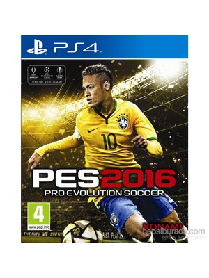 Konami Pro Evolution Soccer 2016 PS4 Gerçekçi Oynanış ve Gelişmiş Fizik Sistemi ile Spor Oyunu