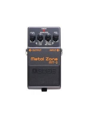 Boss Mt-2(T) Metal Zone Compact Pedal