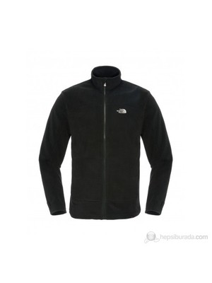 The North Face - M 100 Glacier Full Zip Fleece  Erkek Polar Siyah