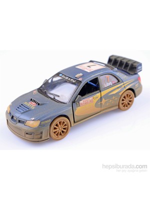 Diecast Off-Road Subaru Impreza Wrc 2007 Çek Bırak 1/36 Die Cast Model Araç