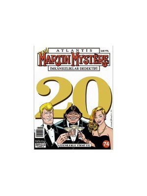 Yeni Martin Mystere Sayı: 74 Gizemlerle Yirmi Yıl