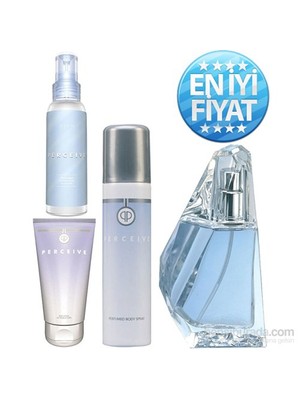 Avon Perceive Kadın Parfüm 4Lü Ekonomik Set