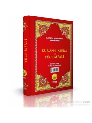 Kur’An-I Kerim Ve Yüce Meali (Rahle Boy)-Elmalılı Muhammed Hamdi Yazır