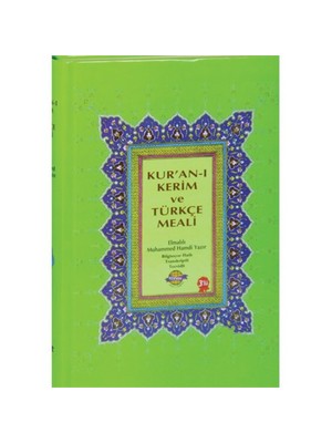 Kur’An-I Kerim Bilgisayar Hatlı Arapça Türkçe Okunuşu Ve Meali (Üçlü Meal Rahle Boy)
