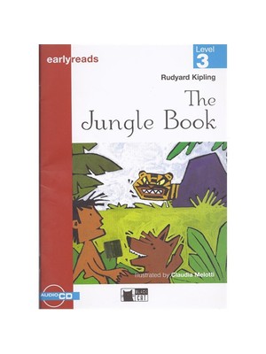 Cideb Yayınları The Jungle Book - Rudyard Kipling / Earlyreads Level 3+ Cd / Black Cat