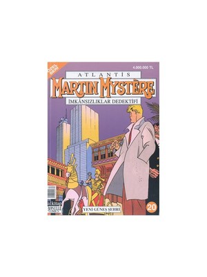 Martin Mystere İmkansızlıklar Dedektifi Özel Seri Sayı: 20 Yeni Güneş Şehri
