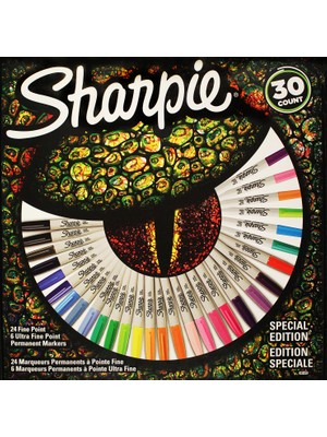 Sharpie Set Permanent Fine 30 Lu Krş. 2016370