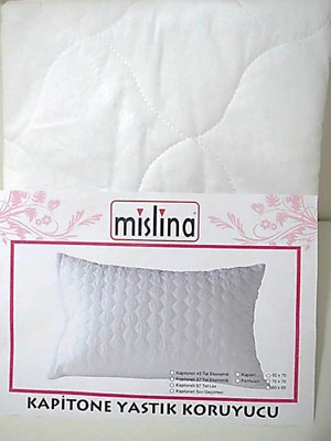 Mislina 50 X 70 Cm Sıvı Geçirmez Kapitone Yastık Koruyucu (Alez)