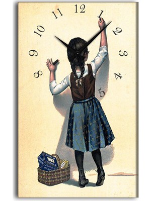 Frank Ray Okul Duvar Saati 36X60 Cm