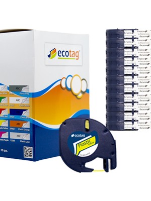 Ecotag Dymo Letratag Muadili Plastik Şerit Etiket Avantaj Paket