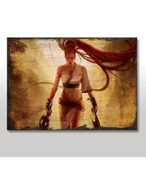 Cakasepetim Ahşap Tablo Heavenly Sword