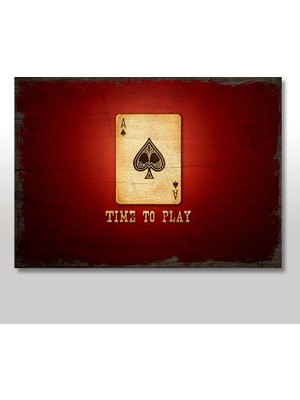 Cakasepetim Ahşap Tablo Oyun Zamanı