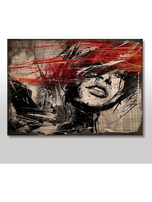 Cakasepetim Ahşap Tablo Koyu Sanat Fantastik