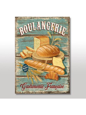 Cakasepetim Ahşap Tablo Dilimlenmiş Ekmek Çeşitleri Şekilli