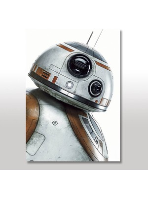 Cakasepetim Ahşap Tablo Star Wars Droid
