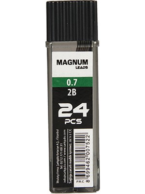 Magnum 2B Kurşun Kalem Ucu 0.7 mm Renk - Seffaf Siyah