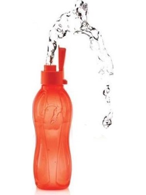 Tupperware Eko Şişe 500 ml Kolay Kapak (Matara Ve Suluk) Hasgül