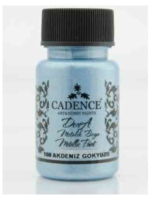 Cadence Akdeniz Gökyüzü Dora Metalik Boya 50 ml