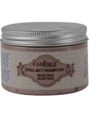 Cadence Küllü Gül Shabby Chic Rölyef Pasta 350 gr Mat Renkli Su Bazlı Akrilik Özellik