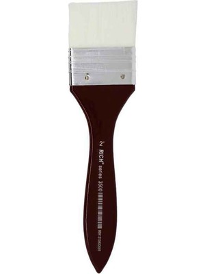 Rich Art Beyaz Sentetik Zemin Fırçası 3500 Seri No:2 (5 cm)