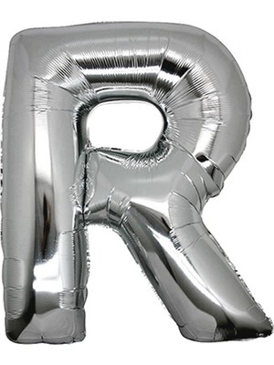 Elite Time Folyo Balon Harf R 40 İnc Gümüş P1-300 - Ar1589G-R
