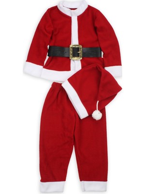 Noel Erkek Çocuk Noel Baba Kıyafeti