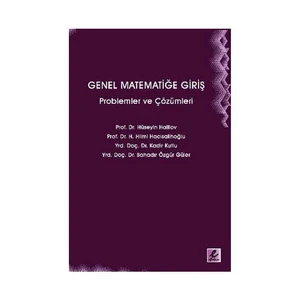 Genel Matematiğe Giriş - (Problemler ve Çözümleri)